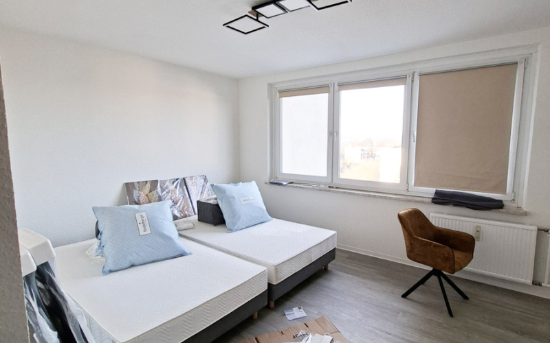 Gästewohnung Am Ringpark 3a - Neues Schlafzimmer