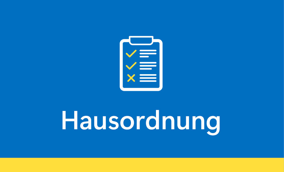 Icon Hausordnung der WBV Coswig