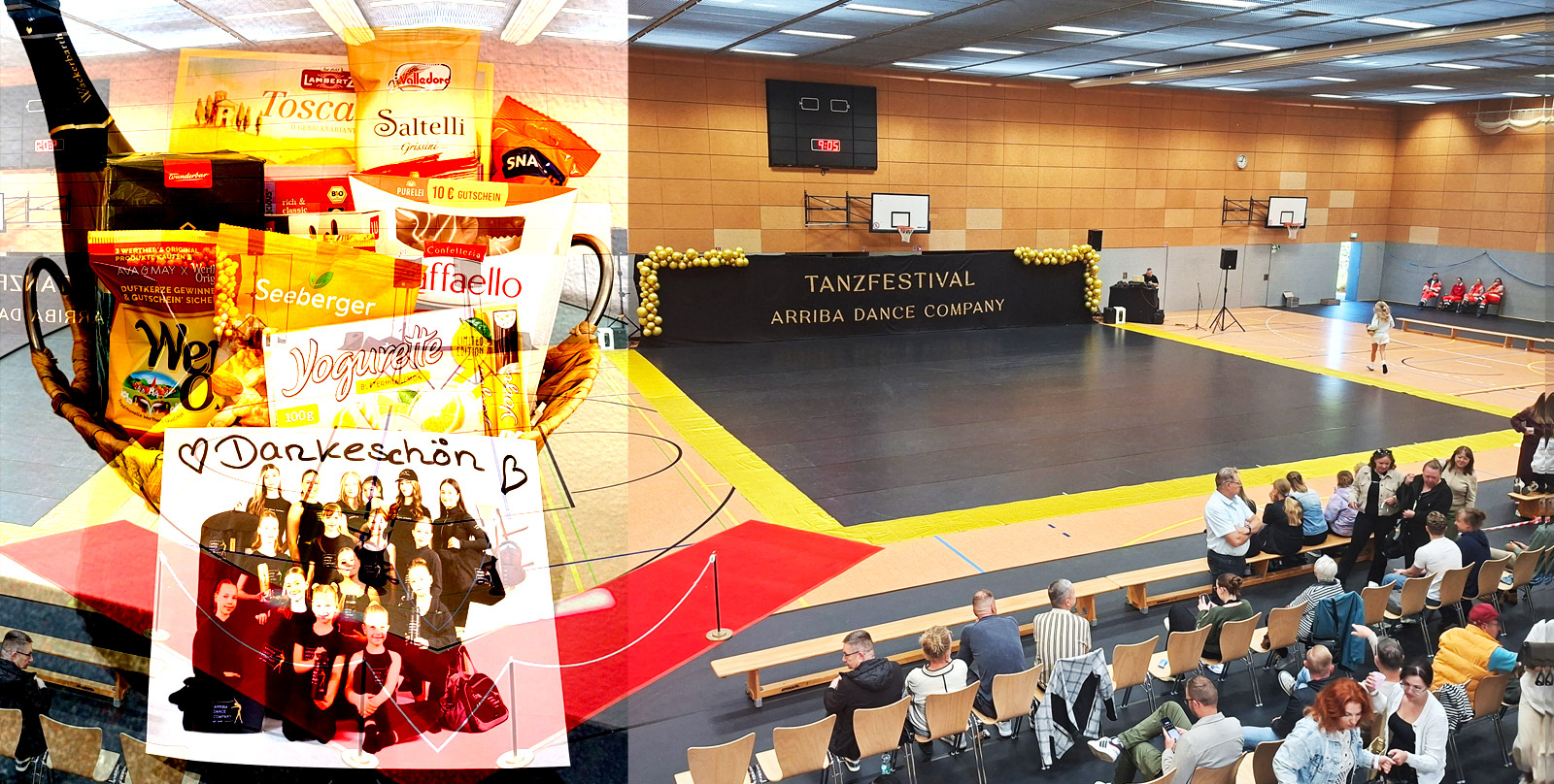 WBV UNTERSTÜTZT ARRIBA Tanzgruppe