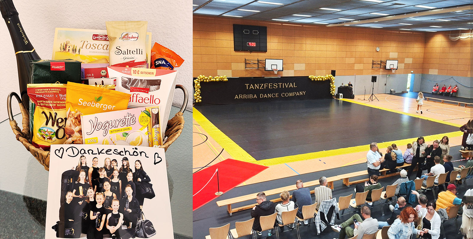 WBV UNTERSTÜTZT ARRIBA Tanzgruppe
